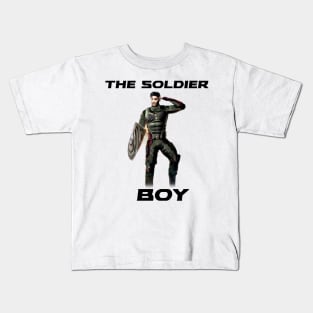 the soldier boy Kids T-Shirt